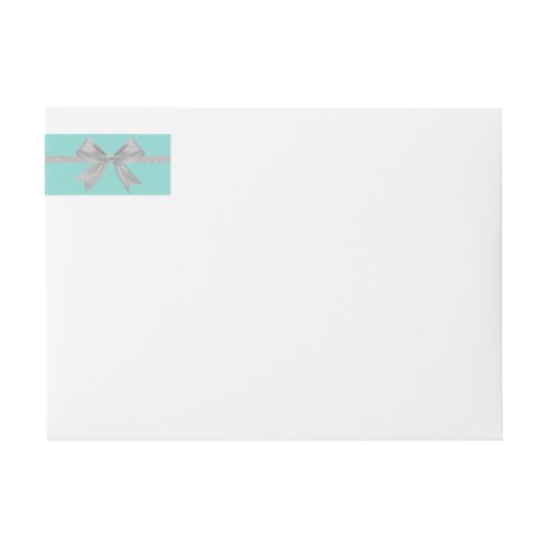 BRIDE Touch Of Silver Envelope Wrap Around Label