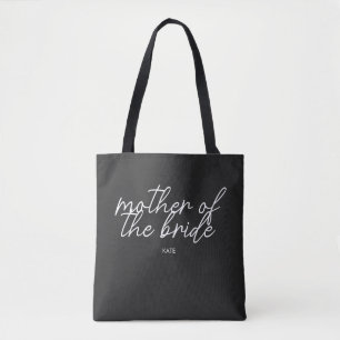 Bride Tribe   Bachelorette Bride Modern Monogram Tote Bag