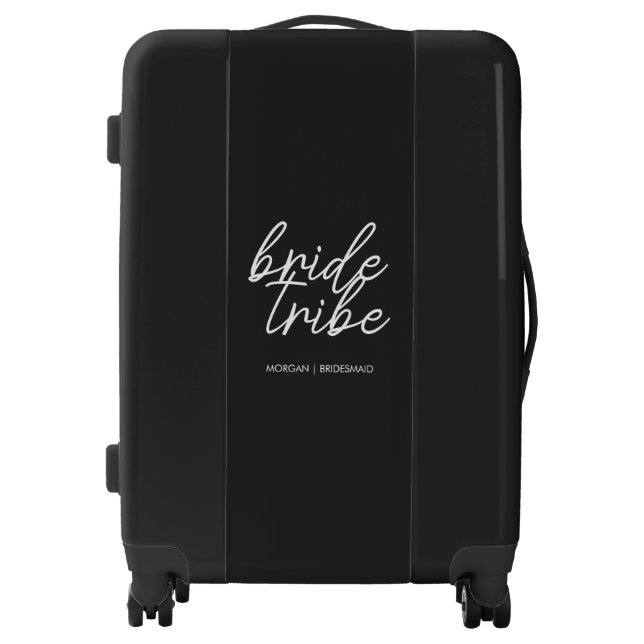 Bride Tribe | Bachelorette Bridesmaid Modern Luggage (Front)
