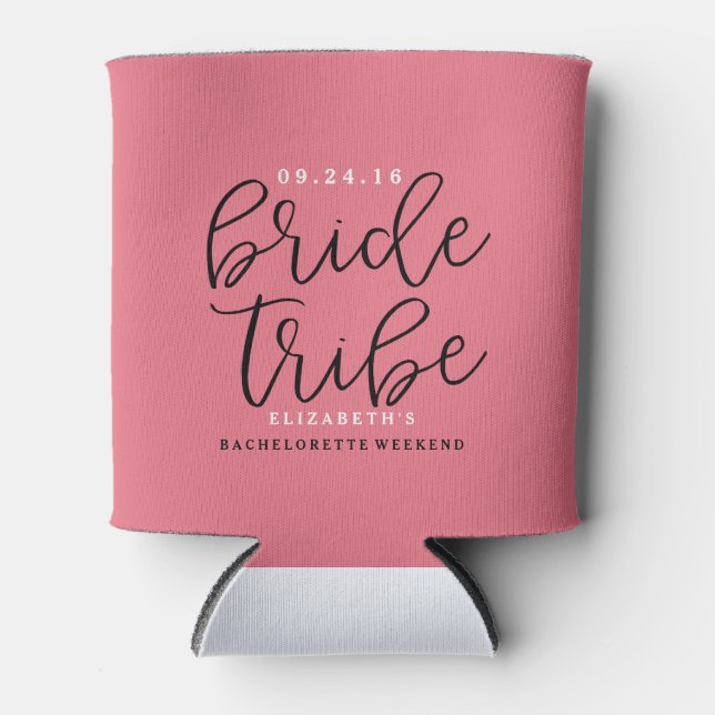 BRIDE TRIBE BACHELORETTE PARTY can cooler (Front)