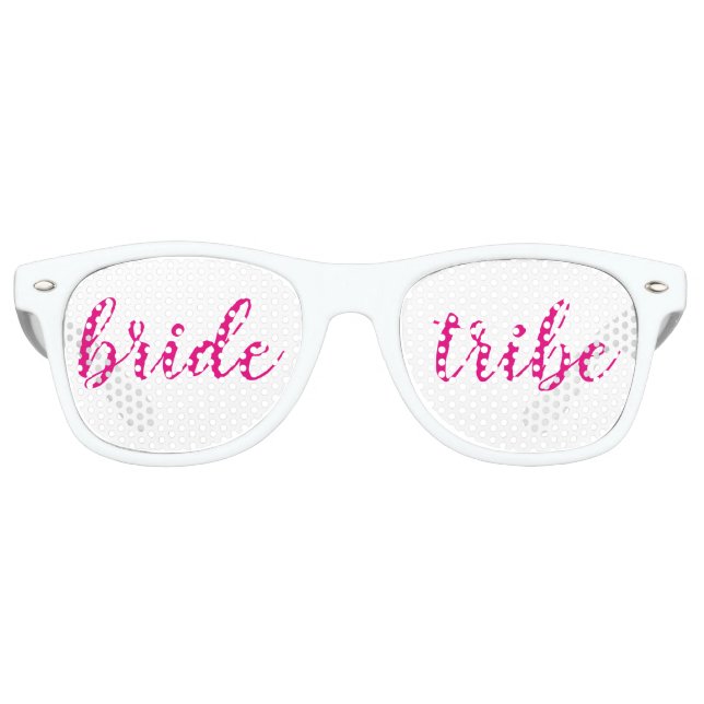 Bride Tribe Bachelorette Party Favors Retro Sunglasses (Front)