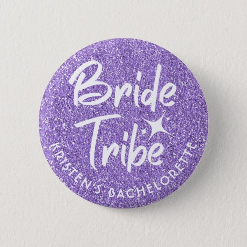 Bride Tribe Bachelorette Pin Violet
