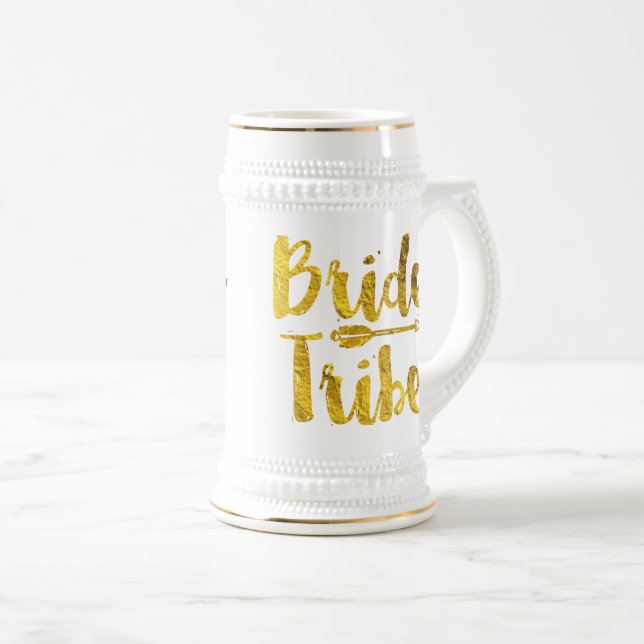 Bride Tribe Beer Stein (Front Right)