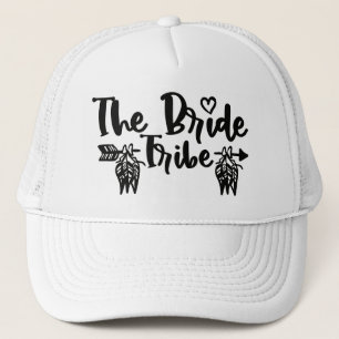 Bride Tribe Boho Wedding Bridesmaid Tribal Trucker Hat