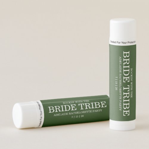 Bride Tribe Bridal Party Hunter Green