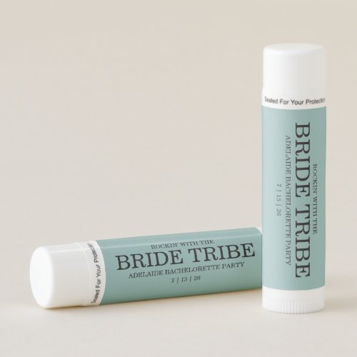 Bride Tribe Bridal Party Sea Glass Green