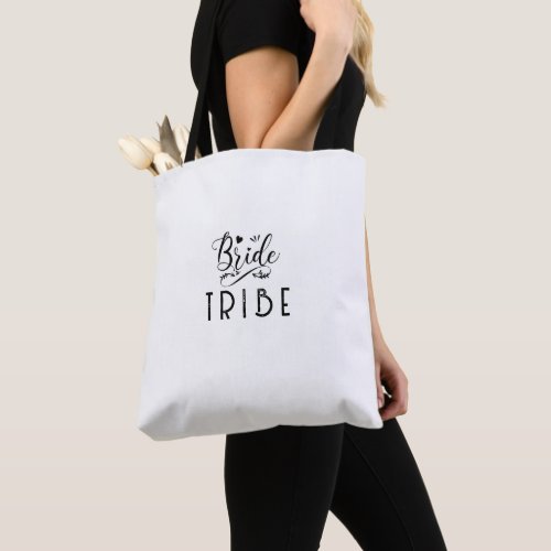 Bride Tribe Bridal Shower Party White Womens Tote Bag