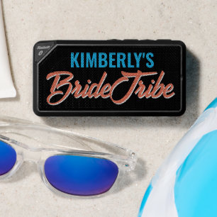 Bride Tribe Bridesmaid Gift Bachelorette Party Bluetooth Speaker