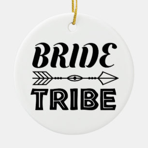 Bride Tribe Ceramic Ornament