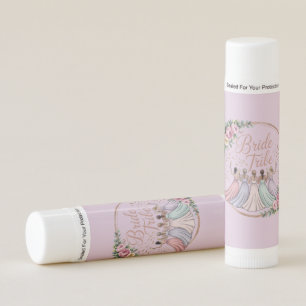 Bride Tribe Custom Name Bachelorette Party Lip Balm