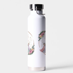 Bride Tribe Custom Name Bachelorette Party Water Bottle