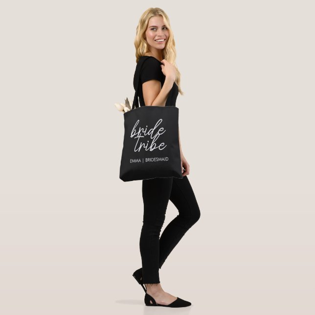 Bride Tribe | Destination Wedding Bridesmaid Tote Bag (On Model)