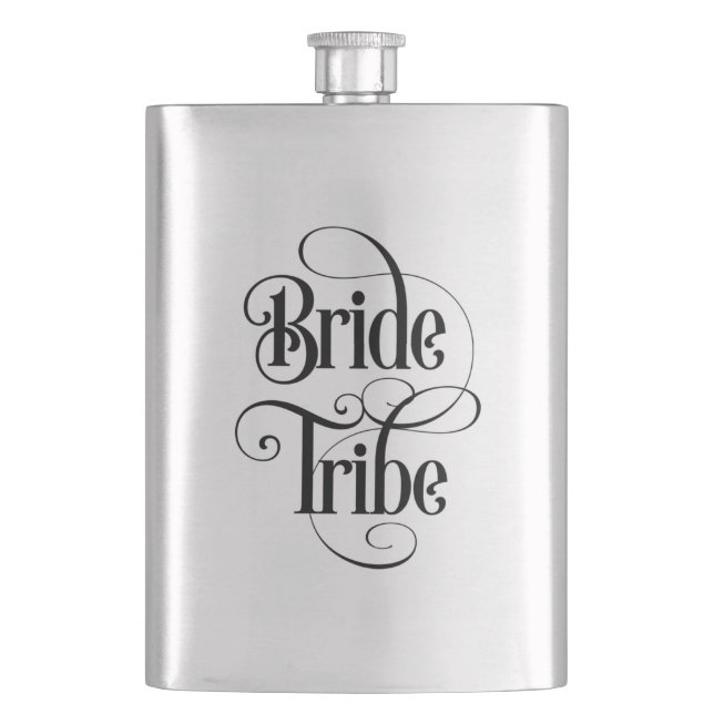 Bride Tribe  Flask (Front)