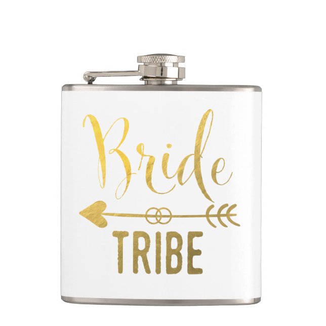 Bride Tribe Flask (Front)