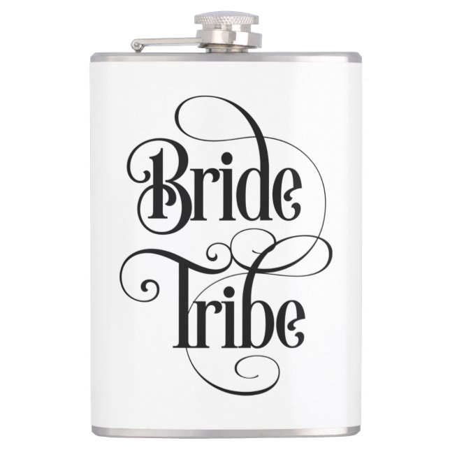 Bride Tribe  Flask (Front)