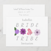Bride Tribe Floral Bride Hen Party