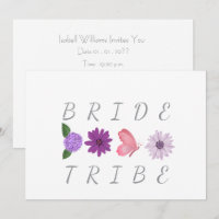 Bride Tribe Floral Bride Hen Party