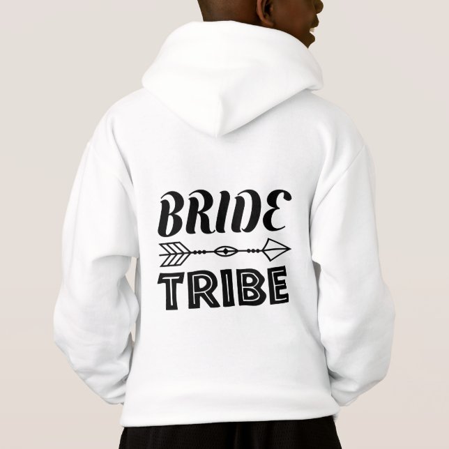 Bride Tribe  Hoodie (Back)