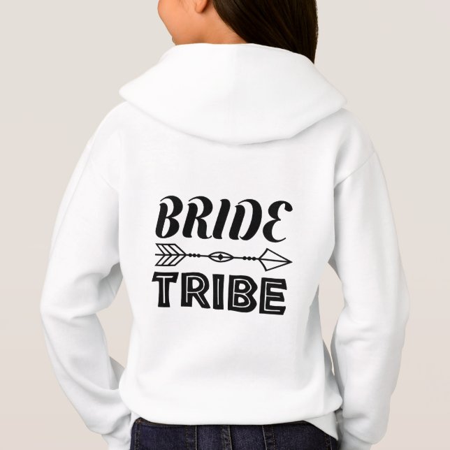 Bride Tribe  Hoodie (Back)