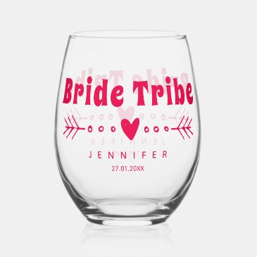 Bride Tribe - Hot Pink Bachelorette / Bridal Party