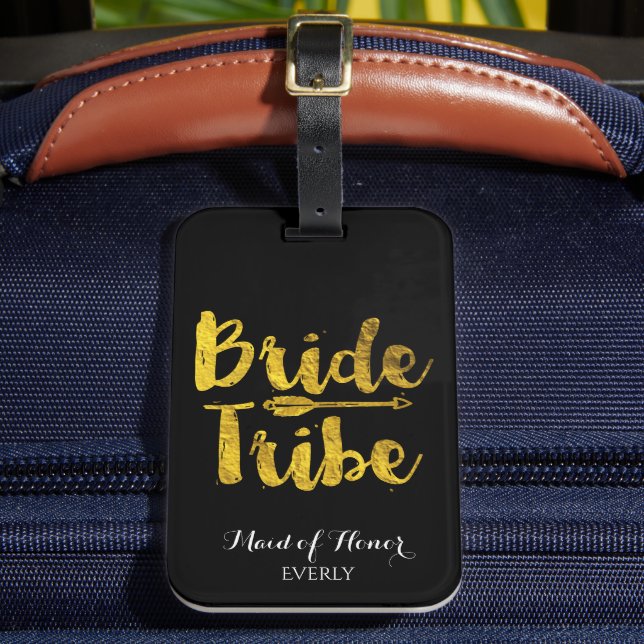 Bride Tribe Luggage Tag (Front Insitu 2)