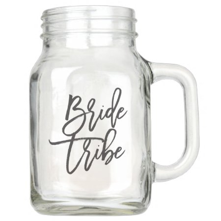 Bride Tribe Mason Jar