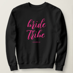 Bride Tribe Modern Minimalist Bachelorette Party Sweatshirt