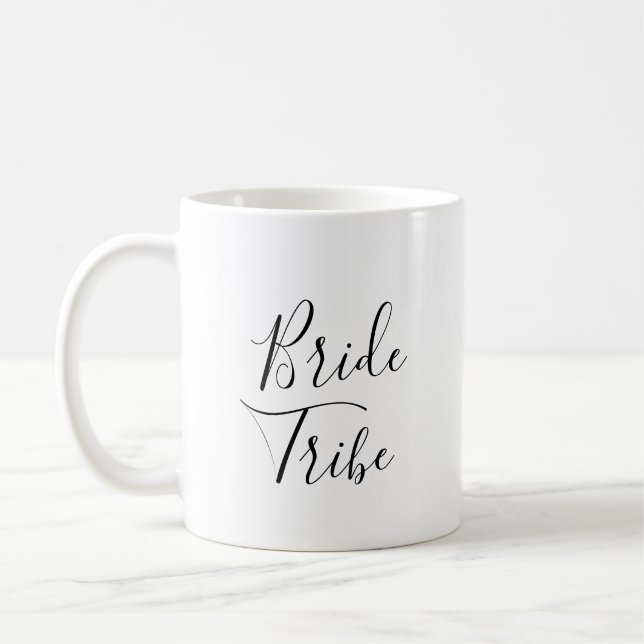 Bride Tribe Mug | Bridal Party Ceramic Mug | Bride (Left)