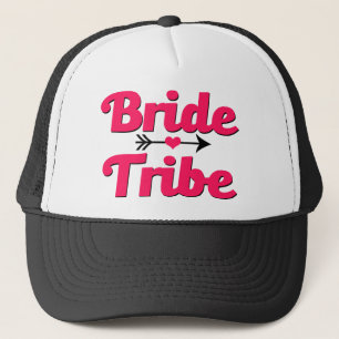 Bride Tribe Pink and Black women's hat