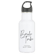 Bride Tribe Stainless Steel Water Bottle at Zazzle