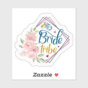 Bride Tribe Sticker