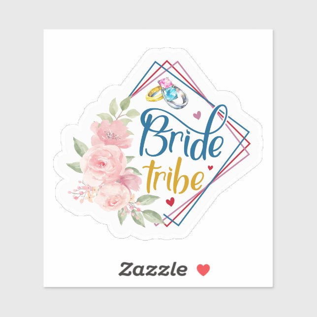 Bride Tribe Sticker (Sheet)
