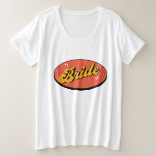 Bride Tribe T-Shirt Bachelorette Retro Bride