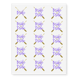 Bride Tribe tattoo with Gold Arrows