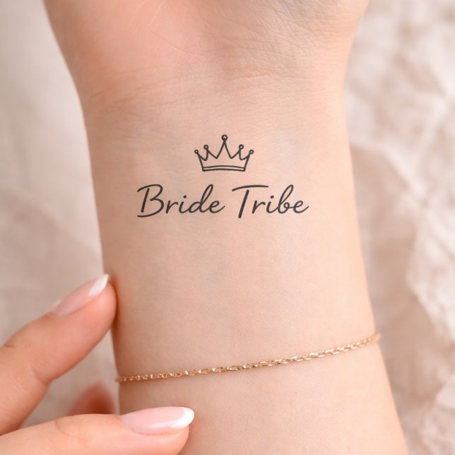 Bride Tribe Temporary Tattoo | Bachelorette Party (Creator Uploaded)