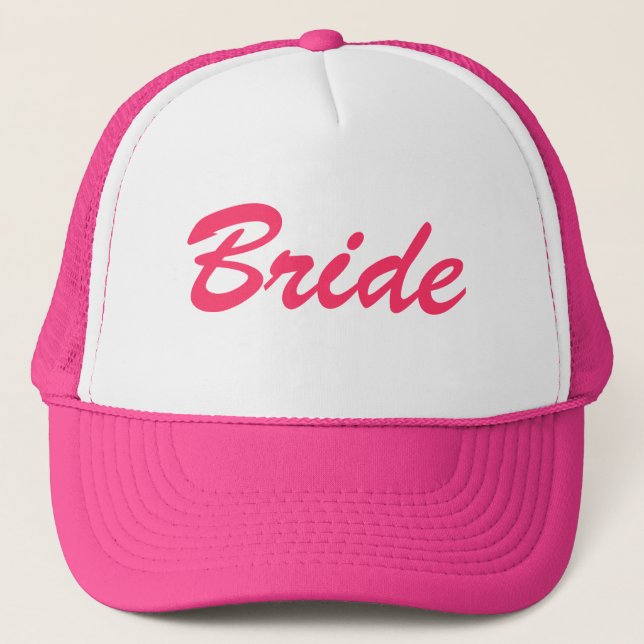 Bride Trucker Hat (Front)