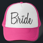 Bride Trucker Hat<br><div class="desc">Pefect for Bachelorette Parties! Great gift for the fun Bride!</div>