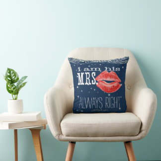 Bride Under the Stars Always Right Accent Pillow