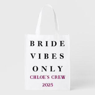 Bride Vibes Only – Custom Bachelorette Party Tote