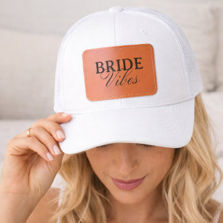 Bride Vibes Trucker Hat | Modern Bachelorette