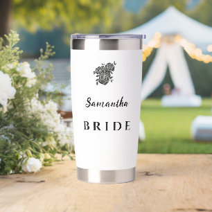 Bride Water Bottle Insulated Tumbler