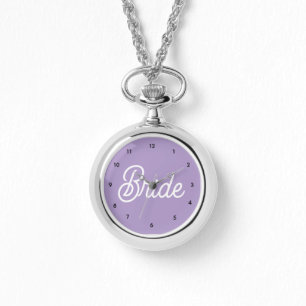 Bride Wedding Adult Alloy Case with Alloy Chain Watch