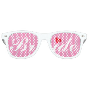 Bride Wedding Bachelorette Party Cool Pink Shades
