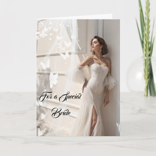Bride Wedding Card (Front)