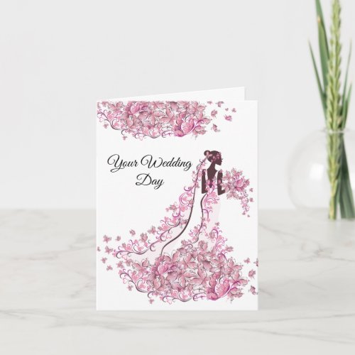 Bride Wedding Card