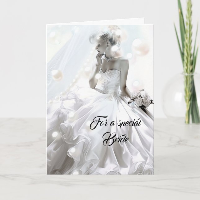 Bride Wedding Card (Front)