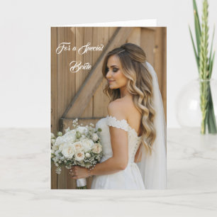 Bride Wedding Card