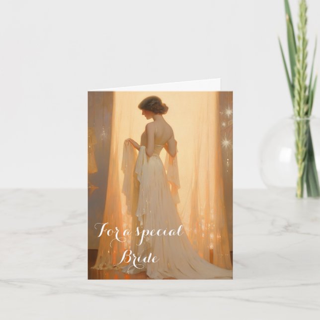 Bride Wedding Card (Front)