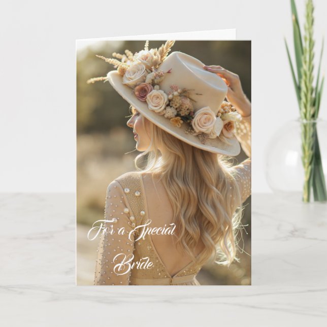 Bride Wedding Card (Front)