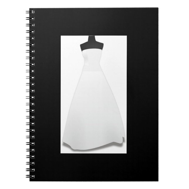 Bride Wedding Dress Notebook (Front)